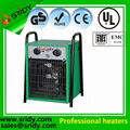 3k Electric Fan Heater  Industrial  Warehouse Garage  Space Heater 9kw 5