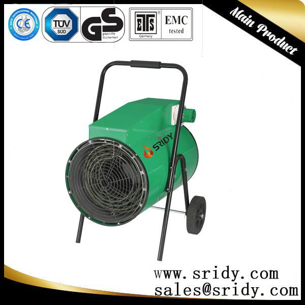 Commercial Electric Heater 3kW  Fan Waterproof Industrial Garage Workshop heater 3