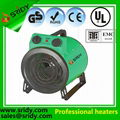 3KW 10200BTU/H  INDUSTRIAL WORKSHOP FAN HEATER  ELECTRIC SPACE heater 2