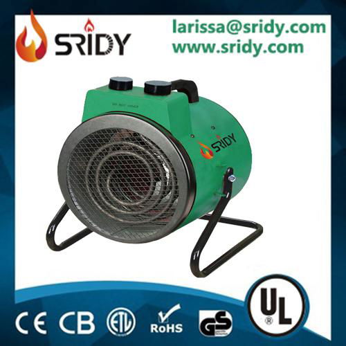 Commercial Electric Heater 3kW Fan Waterproof Industrial Garage Workshop heater