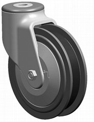 5 Inch Plastic Castors With Walk Way Wheel ( Swivel ) 