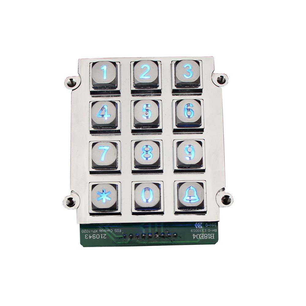 top quality newly designed information input explosionproof keypad