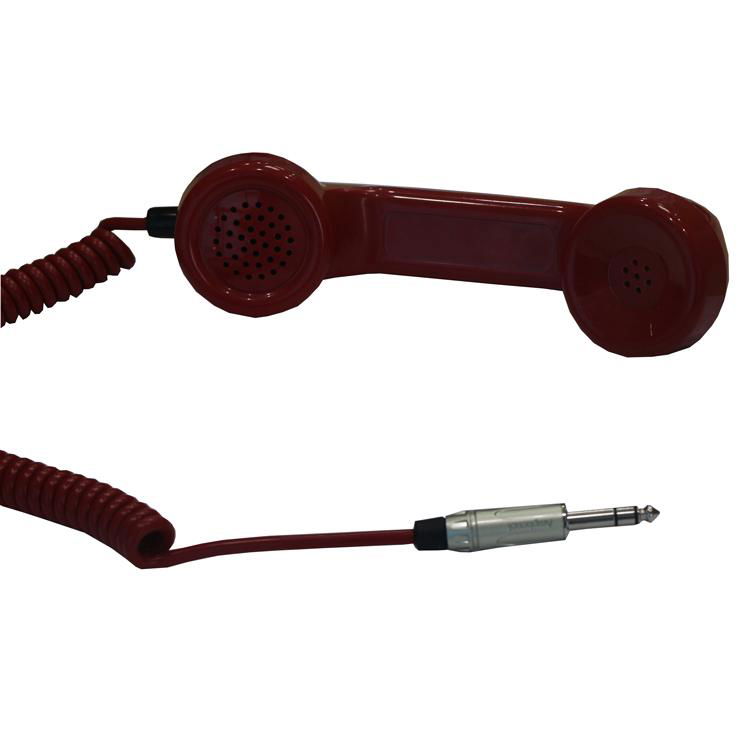 China manufacturing 3.5mm audio jack weather proof retro audio telephone handset 2