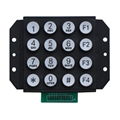 good quality strong zinc alloy illumination waterproof outdoor keypad 4x4 matrix 1