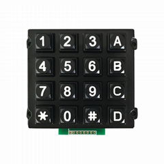 Manufacturer Cheap Professional Zinc Alloy 4x4 airport telephone keypad