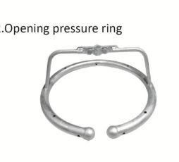  Corona ring/Equalizing ring die casting aluminum alloy  2