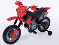 Motorbike-red (6V)-8014