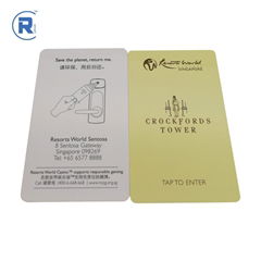 Printing printed 13.56mhz RFID Ultralight EV1 smart card for low price