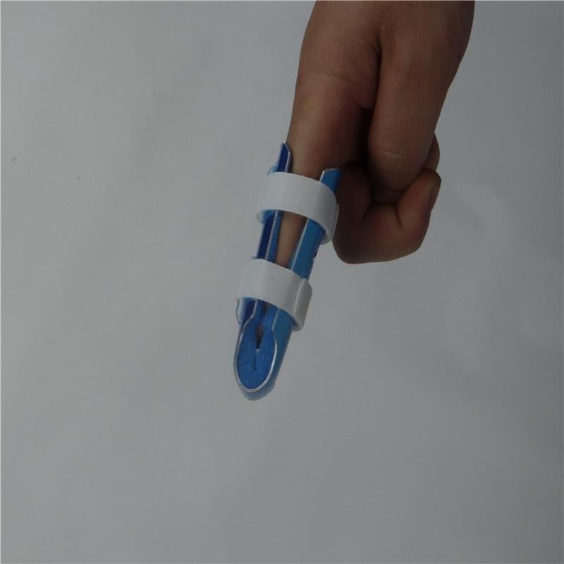 Foam Padded Aluminum Finger Protector Trigger Finger Splint