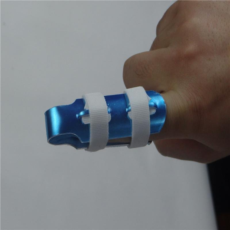 Foam Padded Aluminum Finger Protector Trigger Finger Splint 2