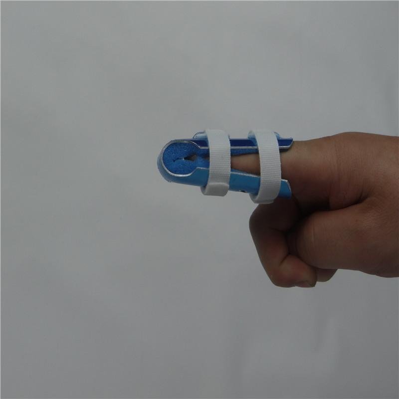 Foam Padded Aluminum Finger Protector Trigger Finger Splint 3