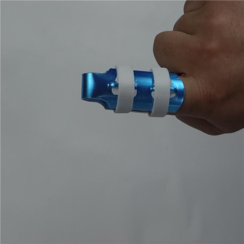 Foam Padded Aluminum Finger Protector Trigger Finger Splint 4