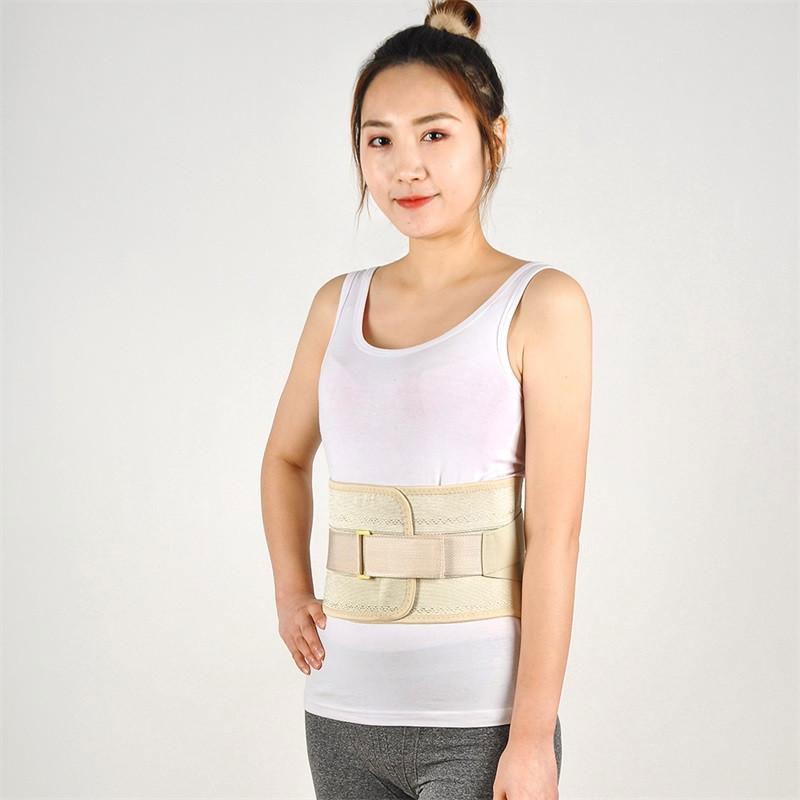 Medical Adjustable back straightening Waist Brace elastic back support belt 5
