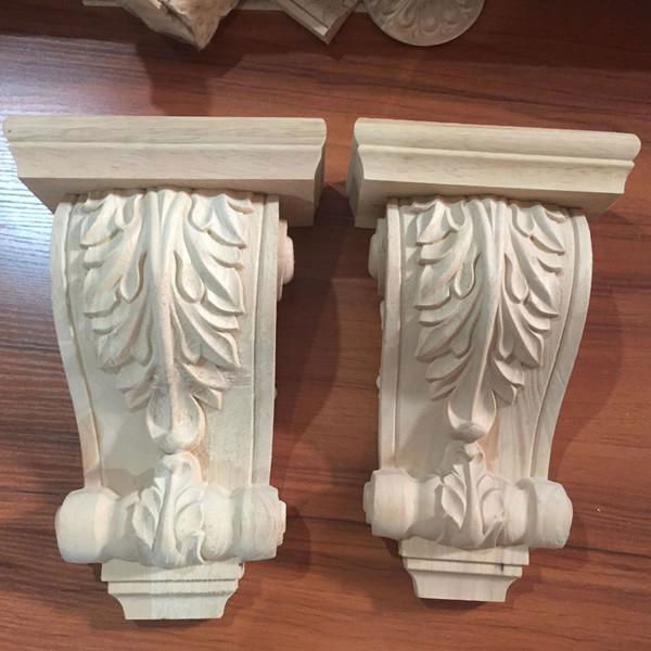 Furniture Decoration Antique Wood Carving Corbels 