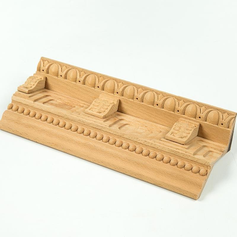 Home Decor Solid Wood Carving Crown Mouldings