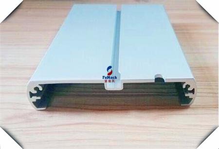 Silver Anodic Oxidation Structural Aluminum Profiles Customized  2