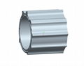 AL6063 Special Aluminium Profile , Moulding Aluminium Angle Bar 1