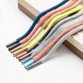 Polyester Cotton Nylon PP Shoelace with long performance life