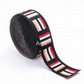 4cm Polyester Spandex Embroidered elastic band 1