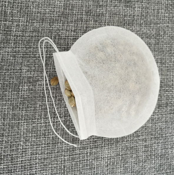 E1008 round drawstring filter empty tea bag 4