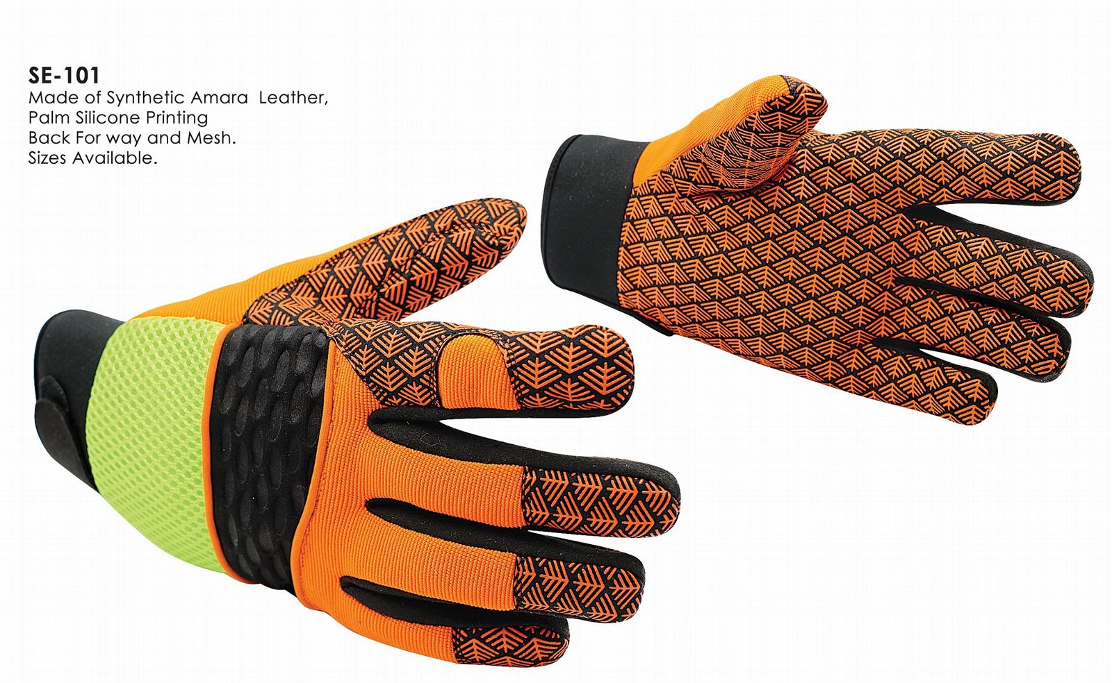 High protection mechanics gloves/ Amara leather 1