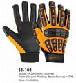  Impact Resistance TPR high Performance Gloves