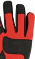 high quality mechanics protection gloves/ Reinforcement palm amara 2