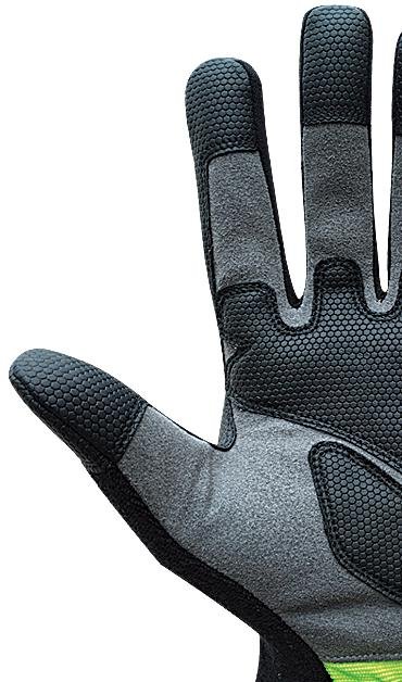 Mechanics protection synthetic leather/ protective gloves 2