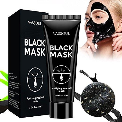 Original Vassoul Blackhead Remover Mask Purifying Peel off Mask with Activated C
