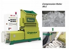 EPS recycling with GREENMAX MARS C200 densifier 
