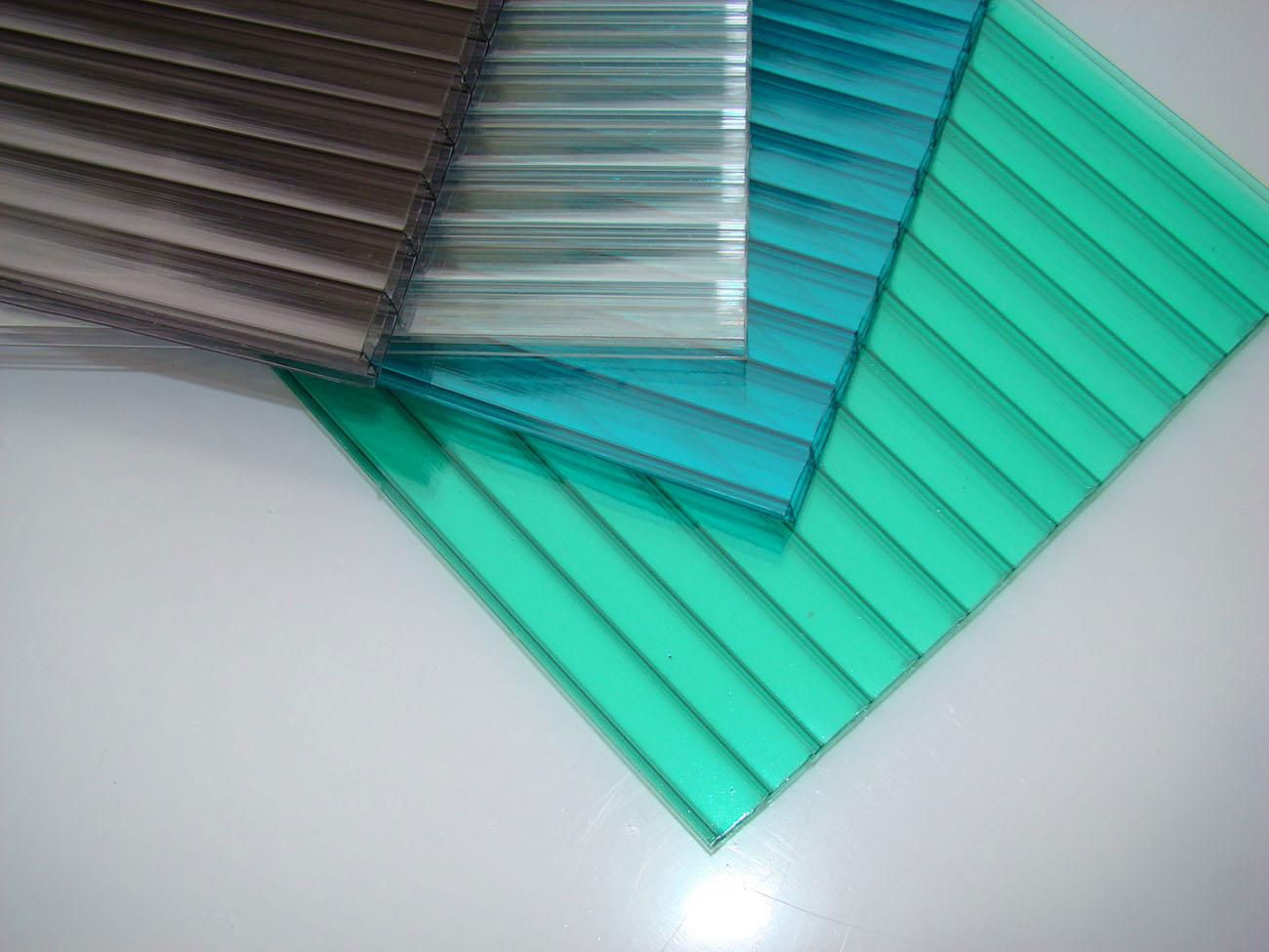 Anti-UV Impact Resistance 4mm 6mm 8mm Greenhouse Hollow Sun Sheet