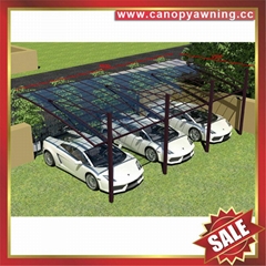 outdoor polycarbonate alu aluminum carport
