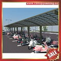 outdoor public bicycle motorcycle parking shelter canopy awning
