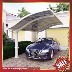 villa car rain sun shelter sheild sunvisor aluminum pc carport canopy awning