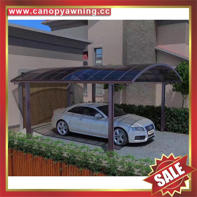 polycarbonate alu aluminum metal outdoor parking carport suppliers