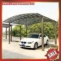 polycarbonate alu aluminum metal outdoor parking carport shelter car port