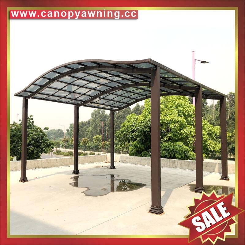polycarbonate alu aluminum metal outdoor parking carport shelter car port china