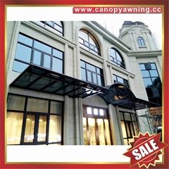 outdoor polycarbonate aluminum canopy awning shelter cover for house building