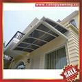 door window metal aluminium alu pc polycarbonate awning canopy cover manufacturers