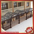 alu aluminum alloy porch balcony gazebo patio canopy for hotel building villa