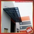polycarbonate aluminum alu house patio door window canopy canopies cover awning 