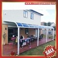 patio terrace polycarbonate aluminum canopy awning shelter for house backyard