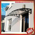 polycarbonate diy pc awning canopy canopies for door window