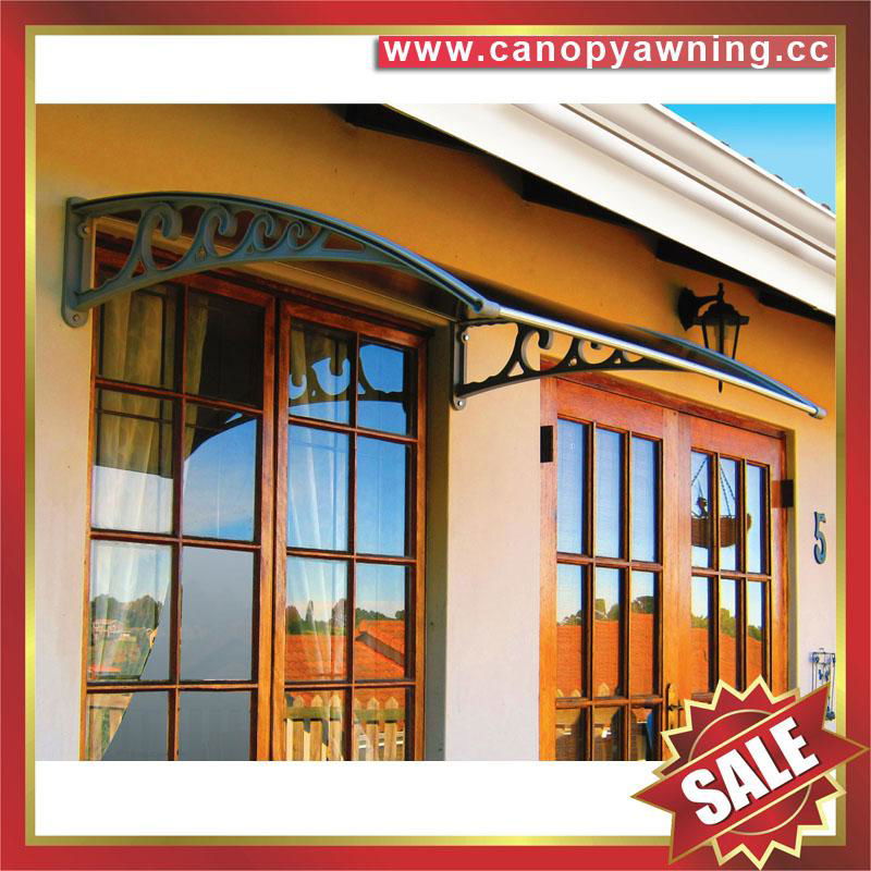 polycarbonate awning canopy canopies cover for door window diy