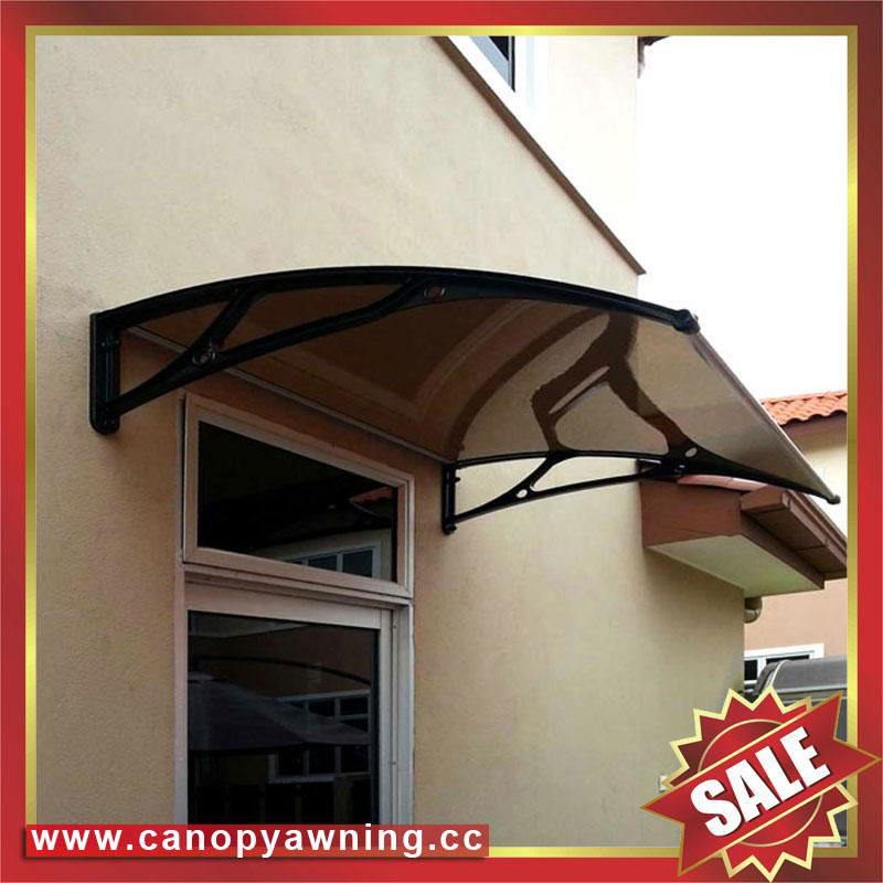 house villa diy window door alu pc polycarbonate cover awning canopy shelter 2