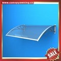 hot selling DIY house door window pc polycarbonate awning canopy shelter cover 3