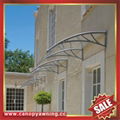 hot selling DIY house door window pc polycarbonate awning canopy shelter cover