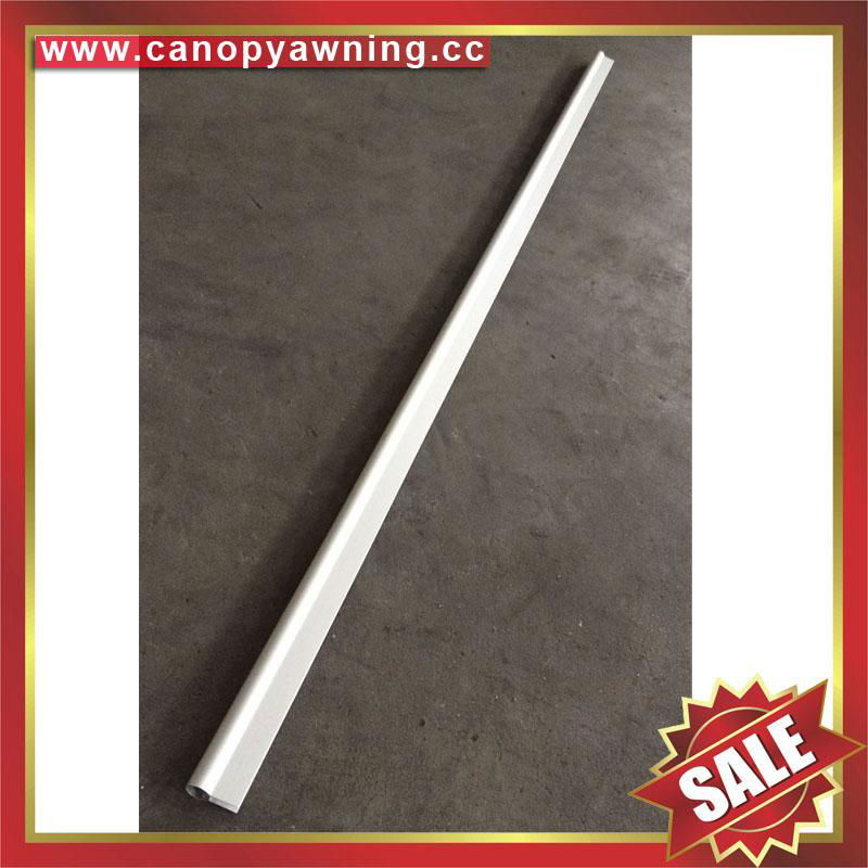 Frontal back Aluminium aluminum alu profile bar tube connector for canopy awning 2