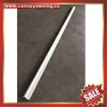 frontal aluminum profile connector bar for diy awning canopy