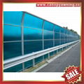 PC polycarbonate board sheet sound barrier for highway freeway avenue boulevard  3